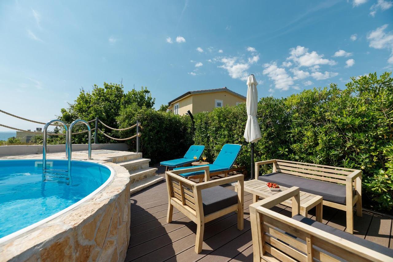 Malo Ferienvilla Privlaka, Pool, Boje, Wi-Fi, Wallbox プリヴラカ エクステリア 写真
